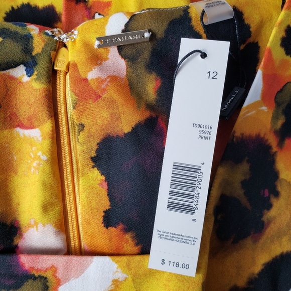 T Tahari Dress sz 12 - Picture 5 of 6